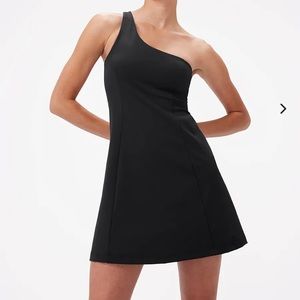 Outdoor Voices one shoulder dress